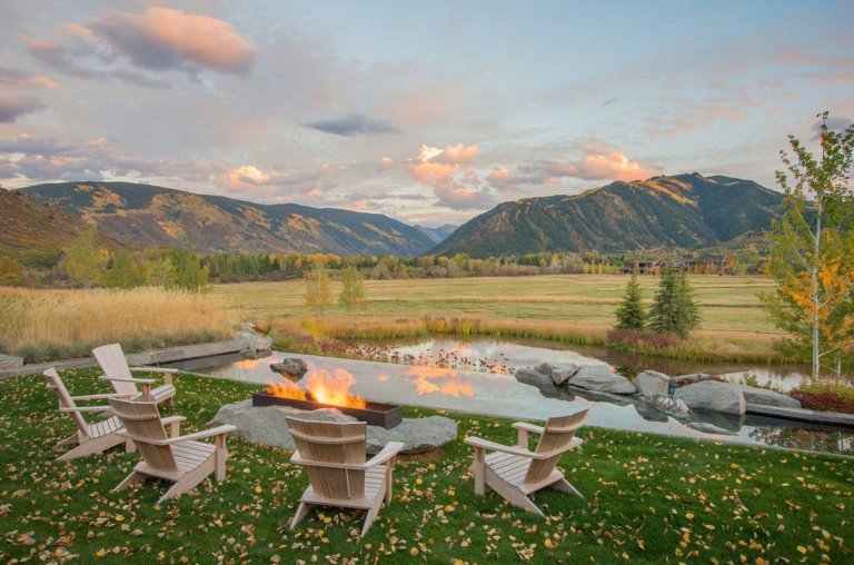 Ranč se zahradou na bývalé skládce