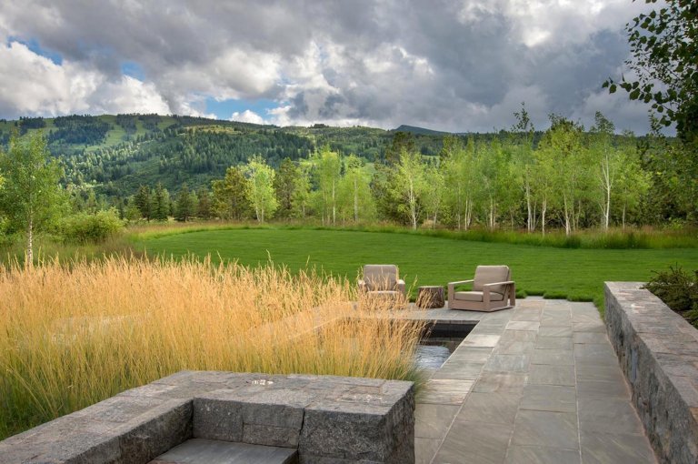 Ranč se zahradou na bývalé skládce