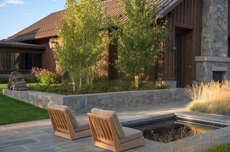 Ranč se zahradou na bývalé skládce