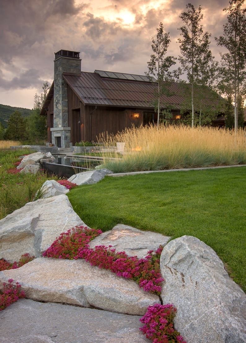 Ranč se zahradou na bývalé skládce