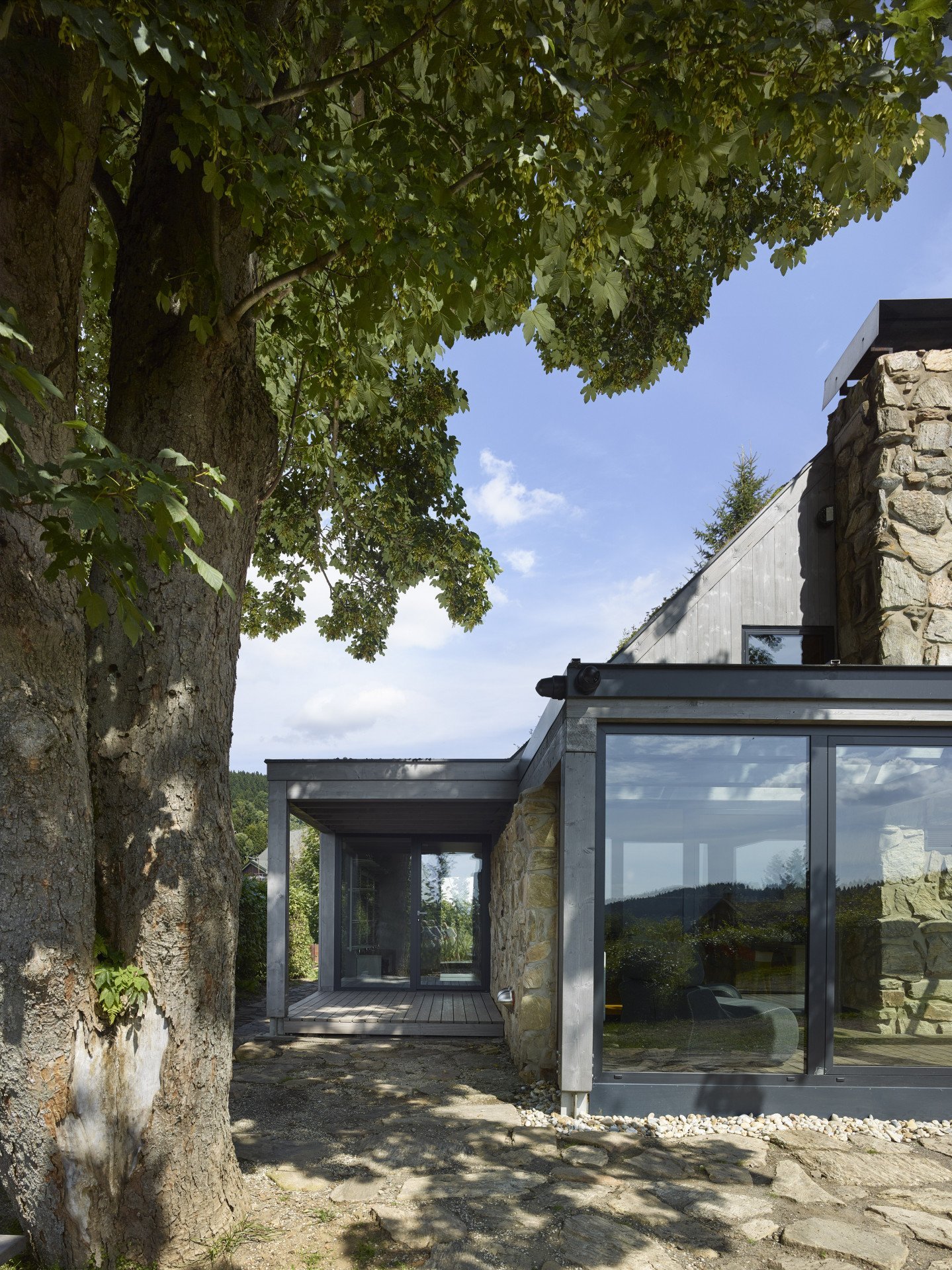 Rekonstrukce horské chaty pod Bukovou horou