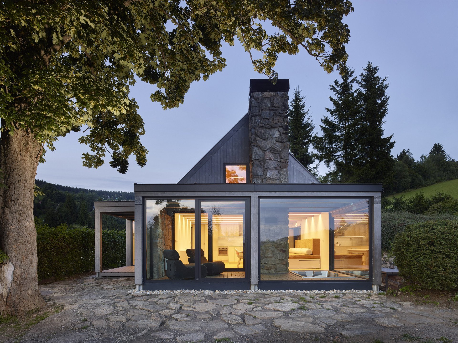 Rekonstrukce horské chaty pod Bukovou horou