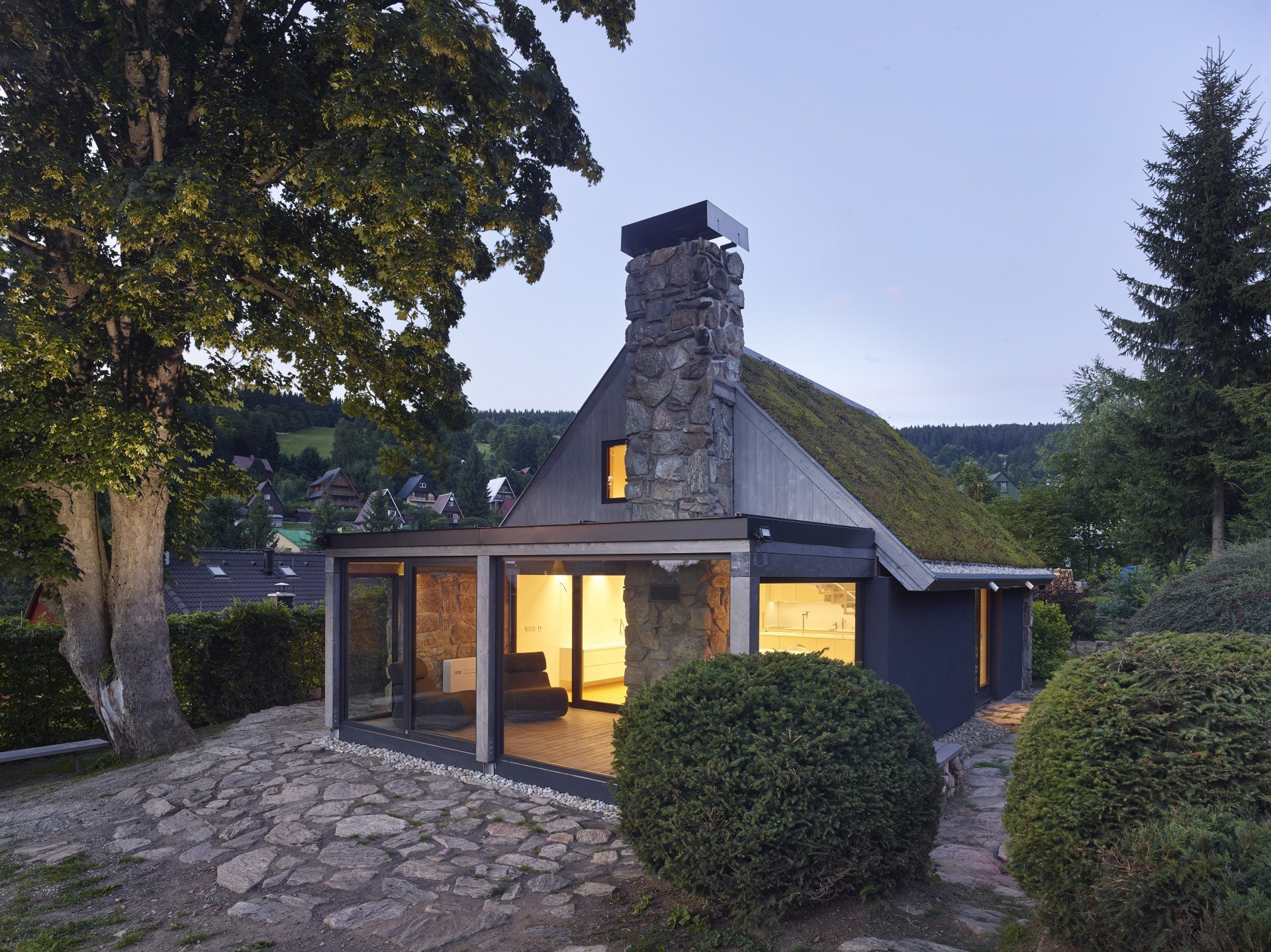 Rekonstrukce horské chaty pod Bukovou horou