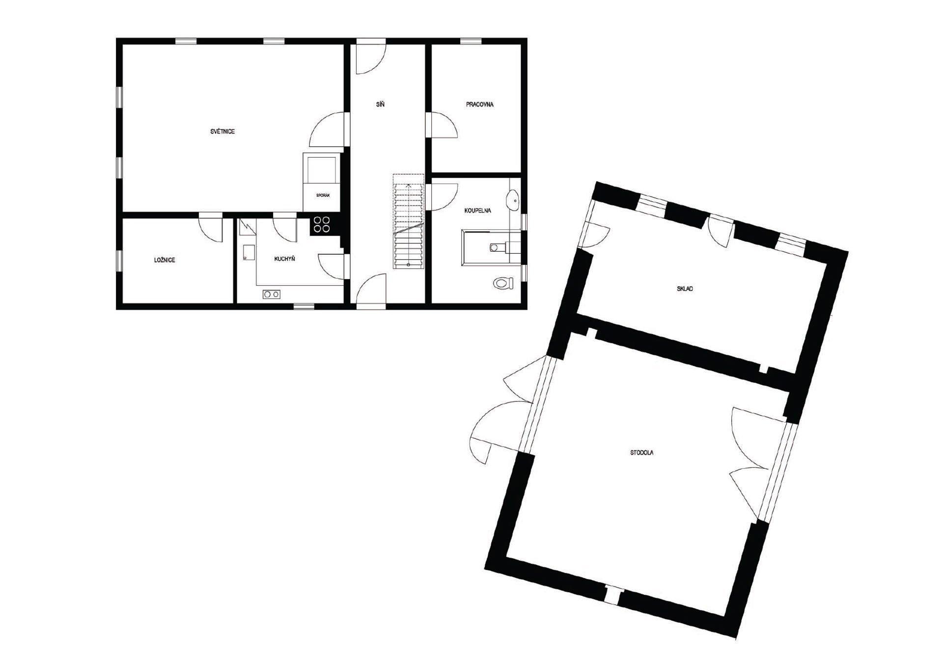 Rekonstrukce památkově chráněné roubenky z roku 1740