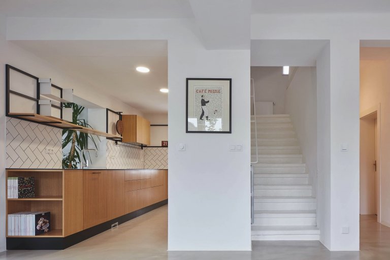 Rekonstrukce prvorepublikové vily s fontánou