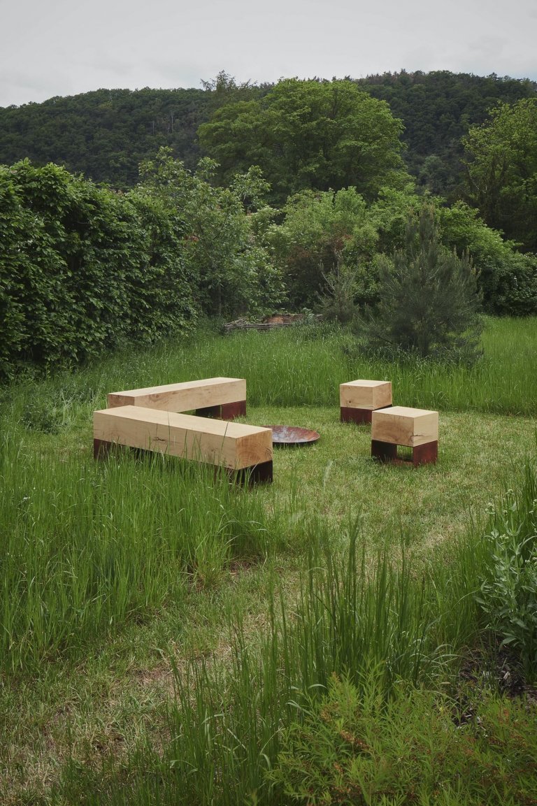 Rekonstrukce prvorepublikové vily s fontánou