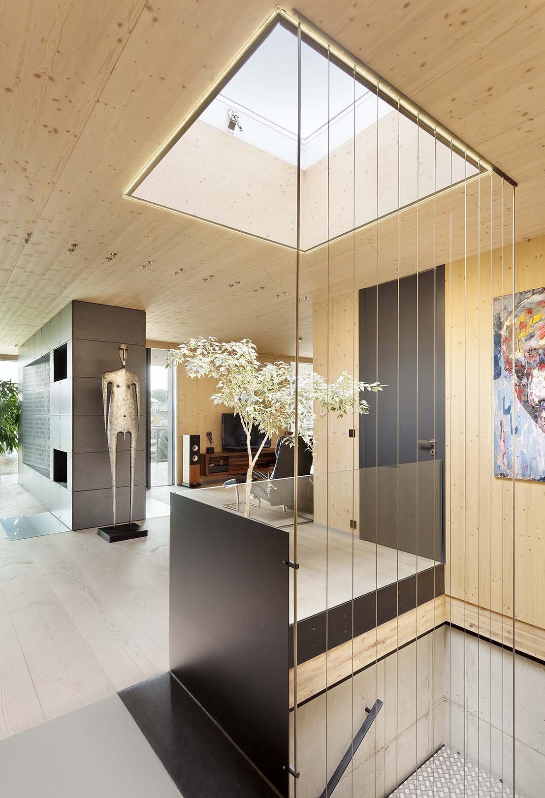 Rodinný dům nad prudkým terénem