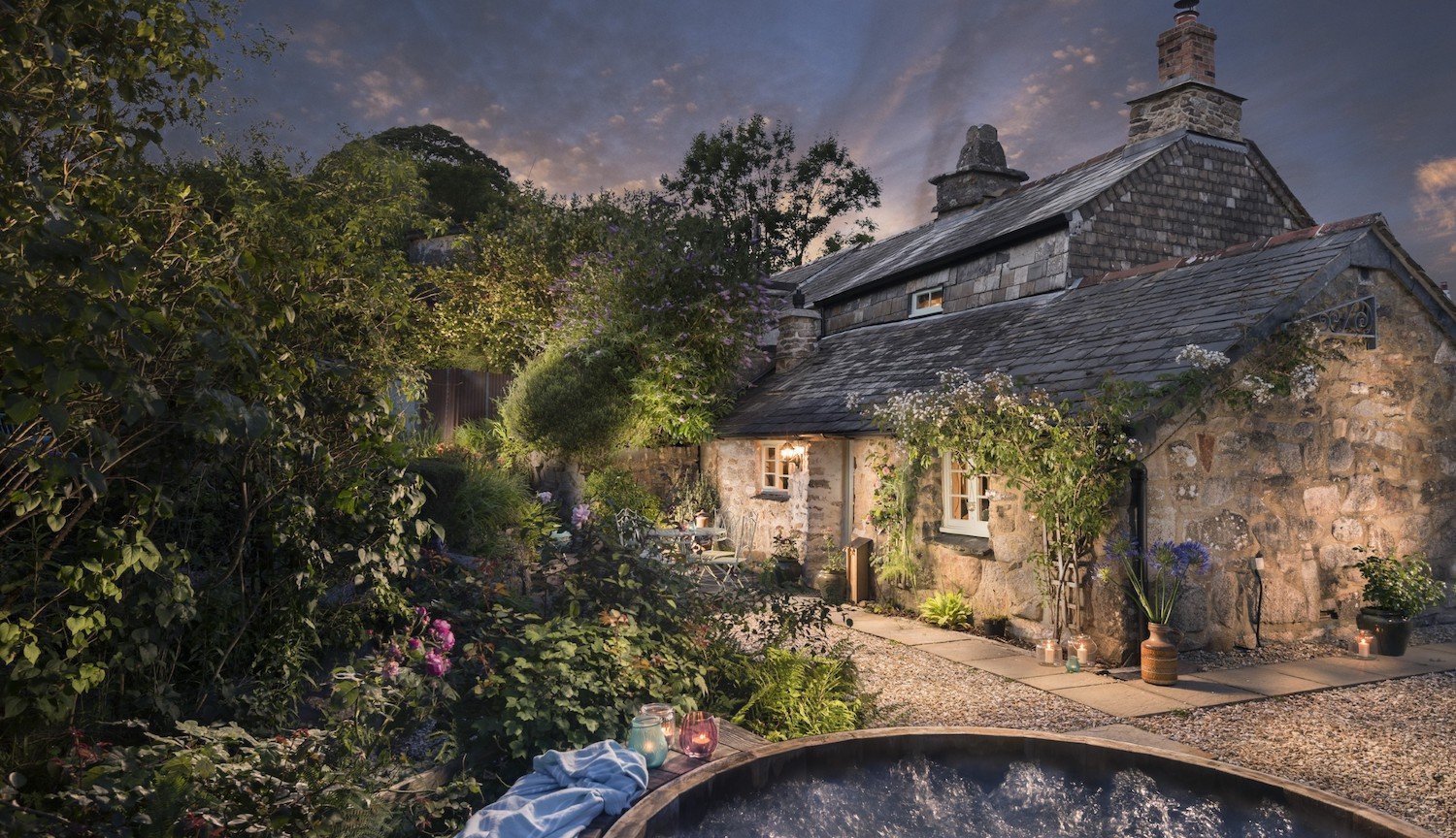 Romantický úkryt v Cornwallu