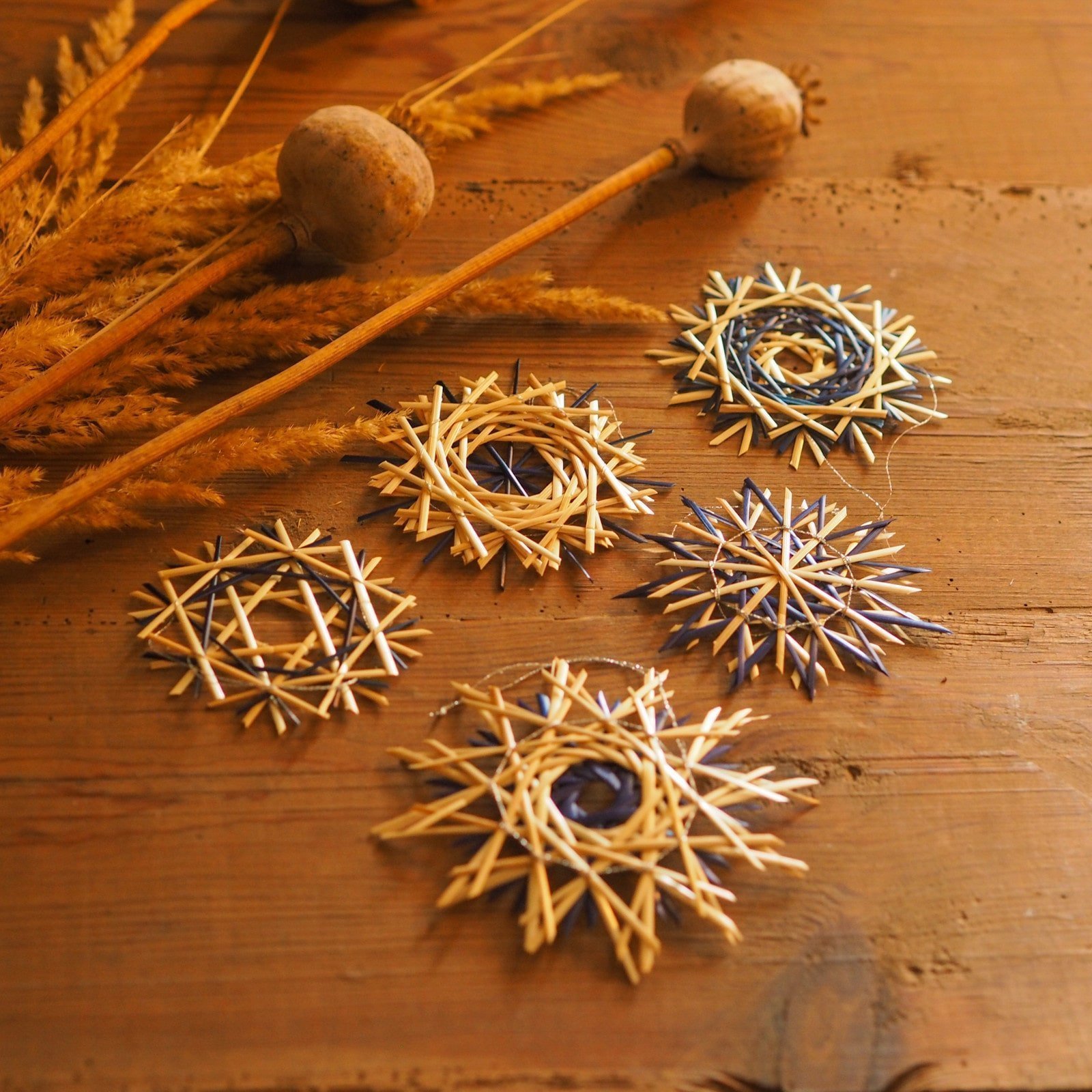 Ručně vyráběné ozdoby pro kouzelné Vánoce