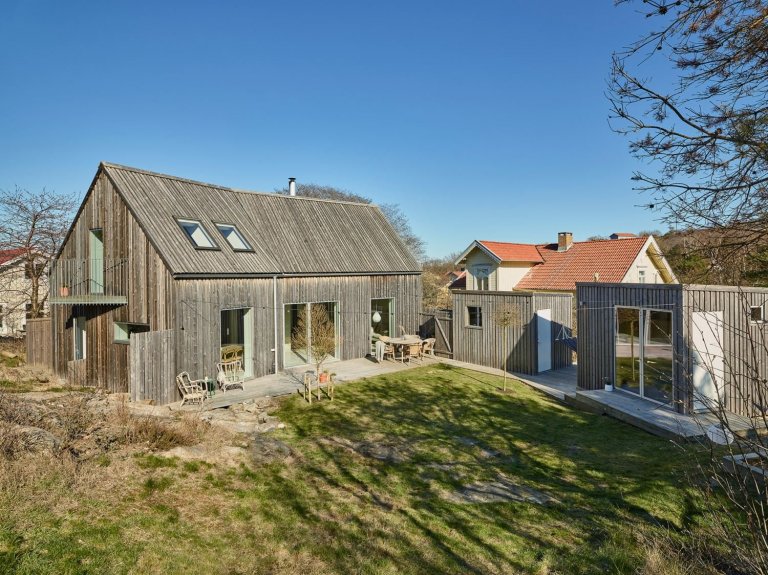 Severská borovice v hlavní roli moderní dřevostavby