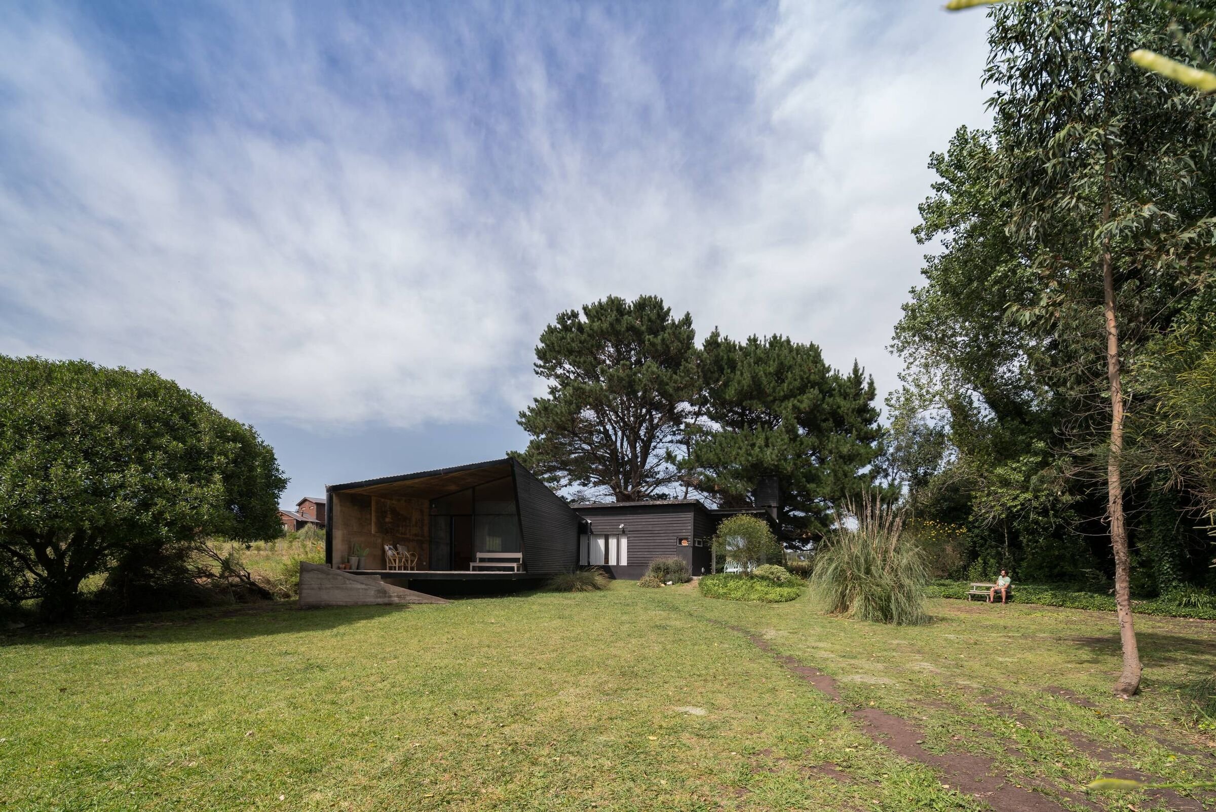 Stará chata v Argentině byla základem moderní transformace