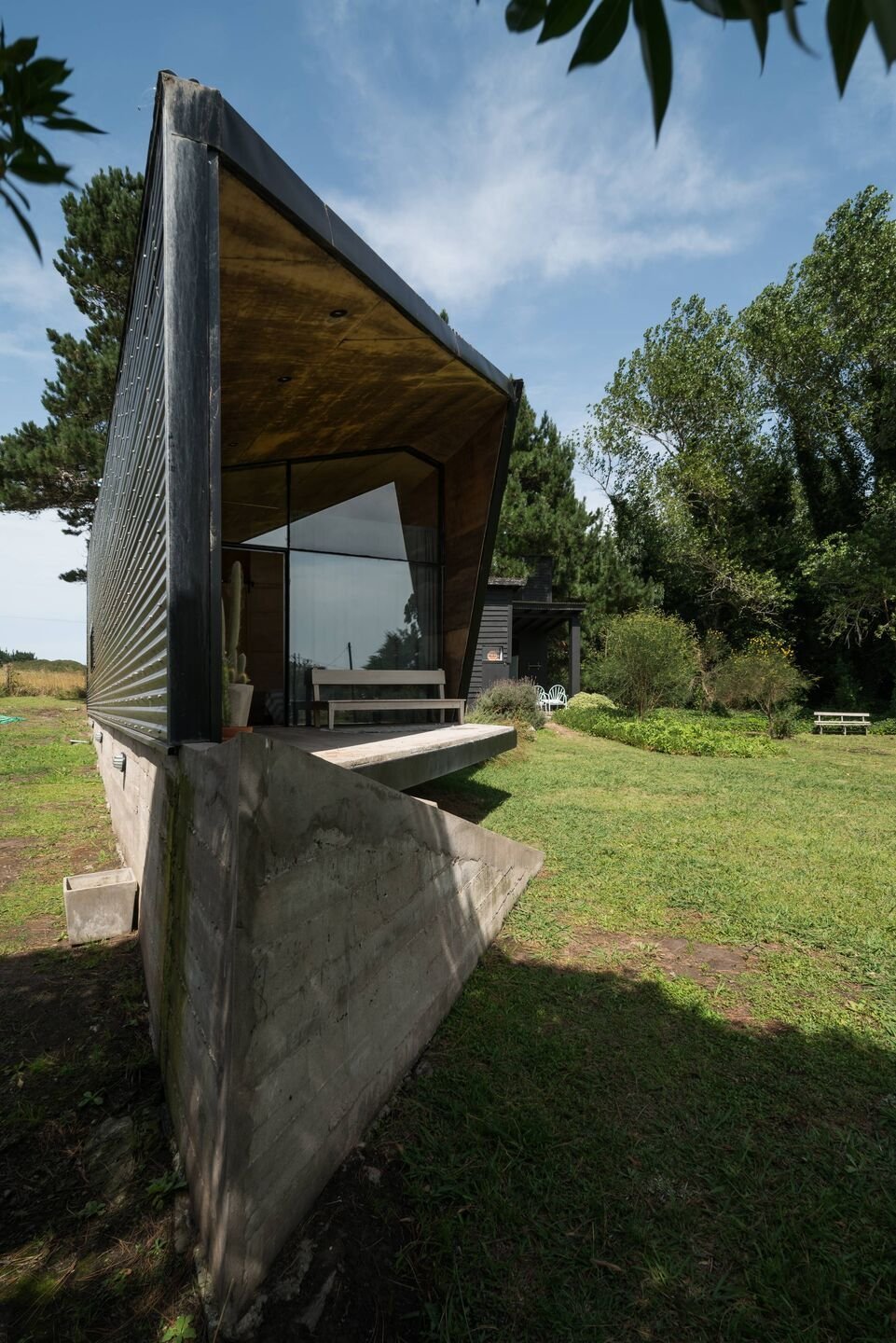 Stará chata v Argentině byla základem moderní transformace