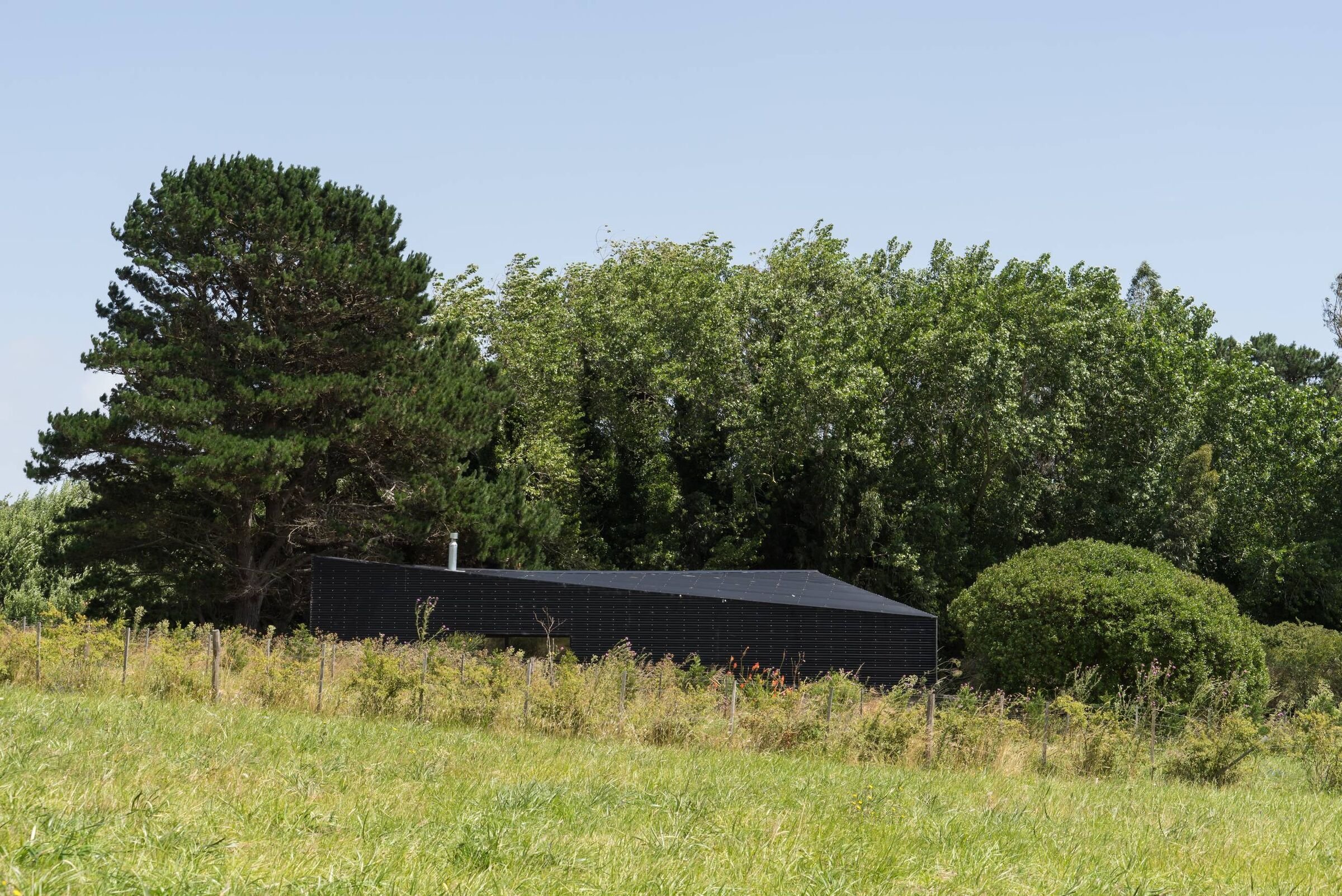 Stará chata v Argentině byla základem moderní transformace