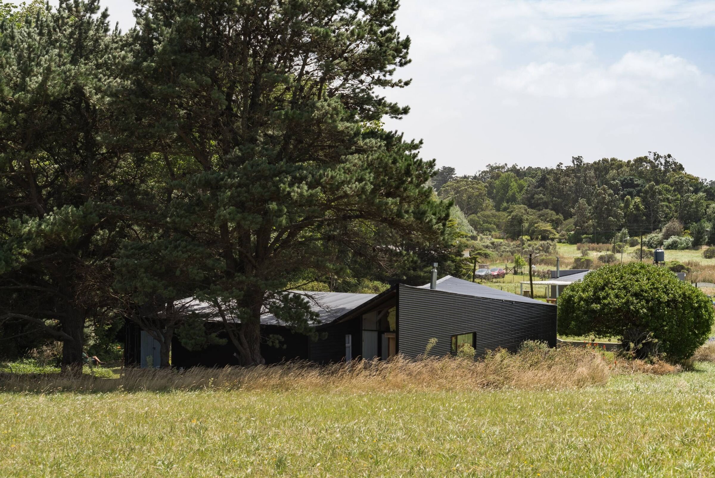 Stará chata v Argentině byla základem moderní transformace