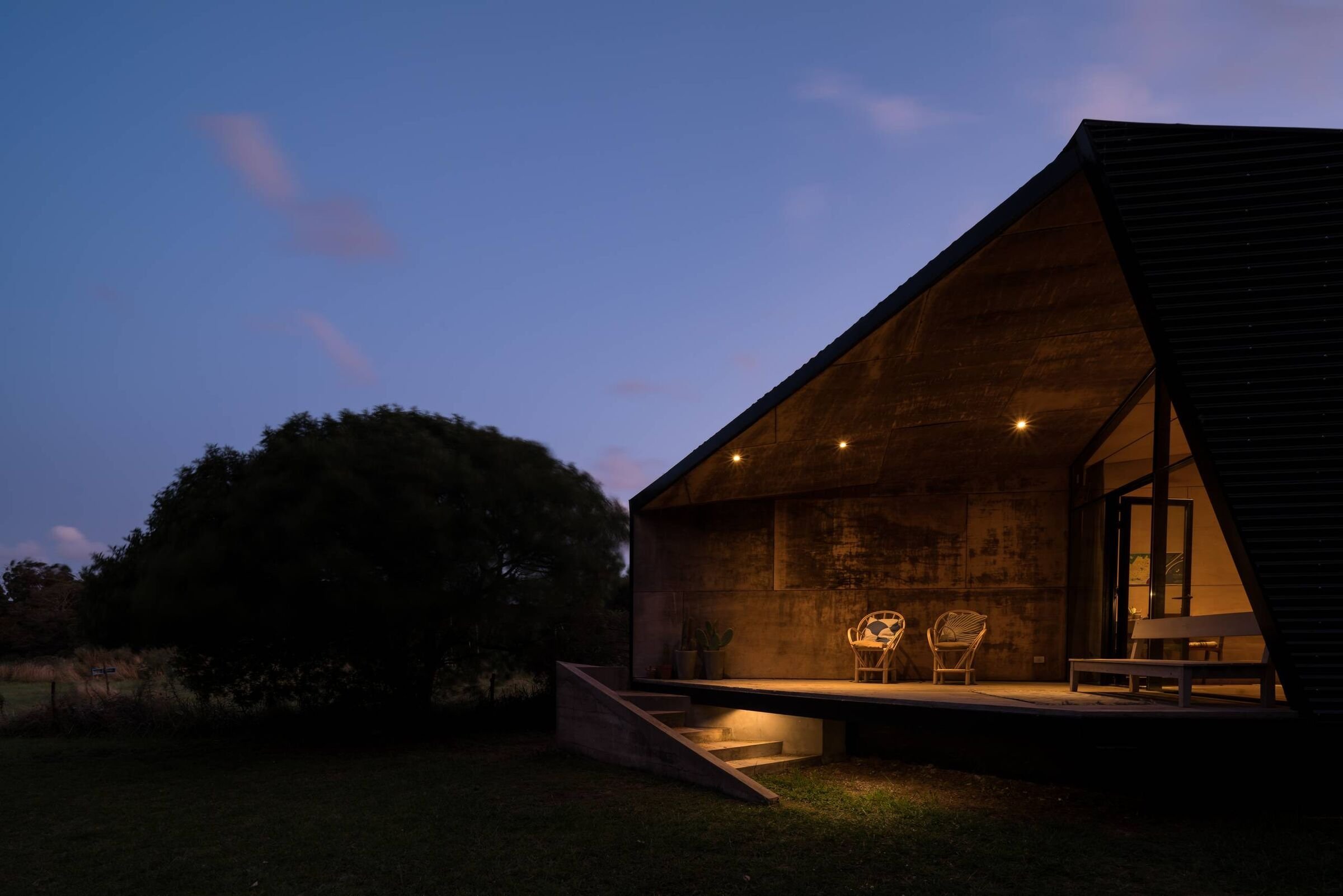 Stará chata v Argentině byla základem moderní transformace