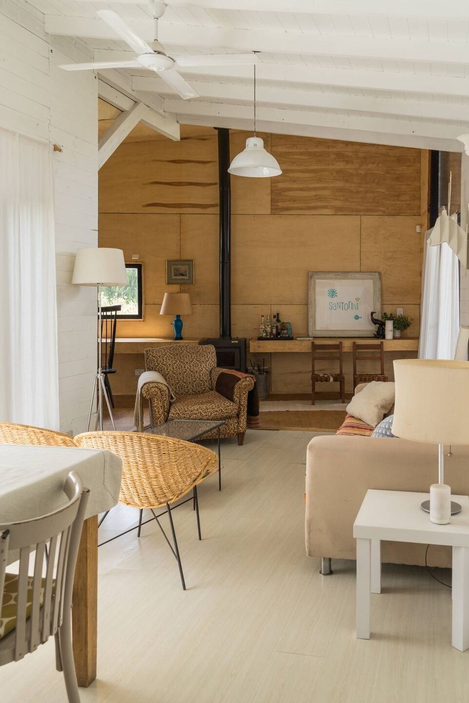 Stará chata v Argentině byla základem moderní transformace