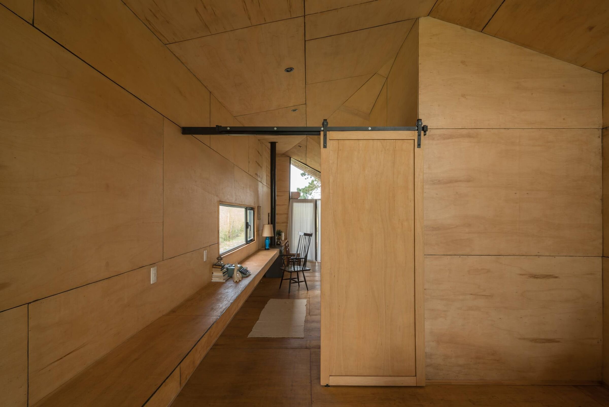 Stará chata v Argentině byla základem moderní transformace