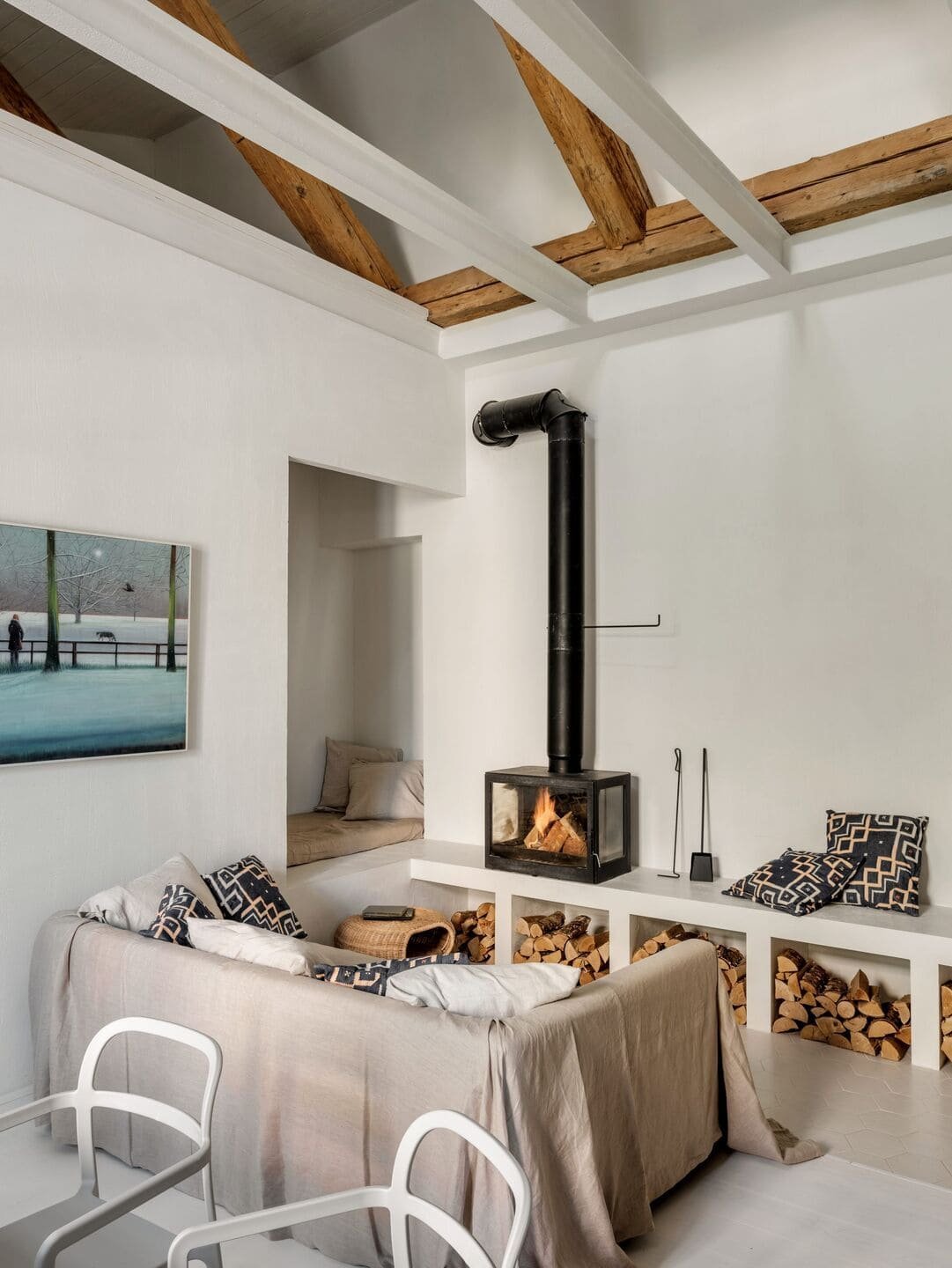 Stoleté dřevěné trámy určily charakter rekonstrukce