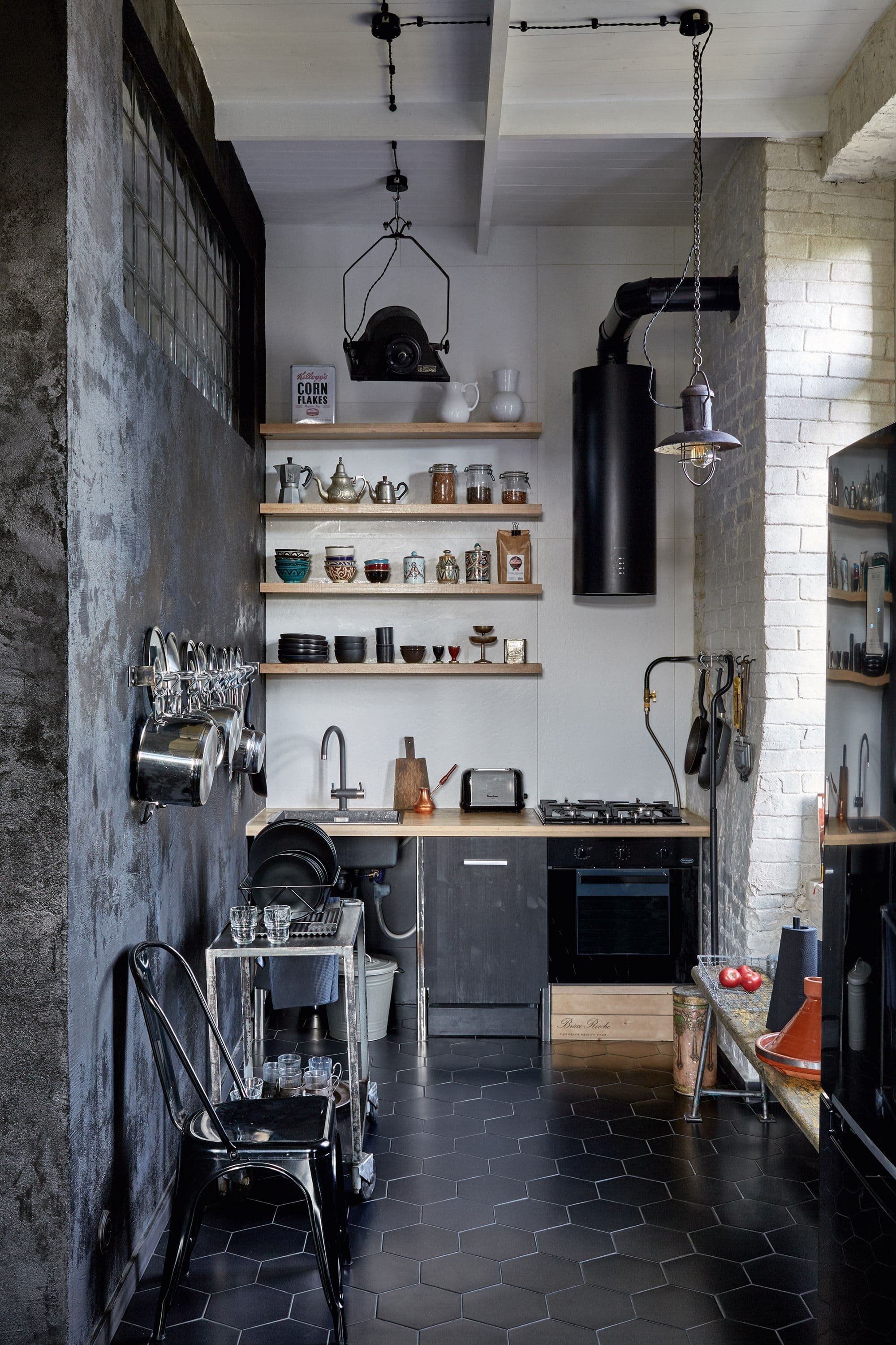 Stylové bydlení fotografa