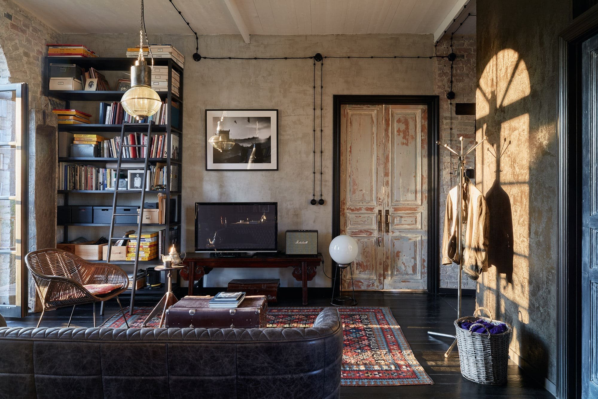 Stylové bydlení fotografa