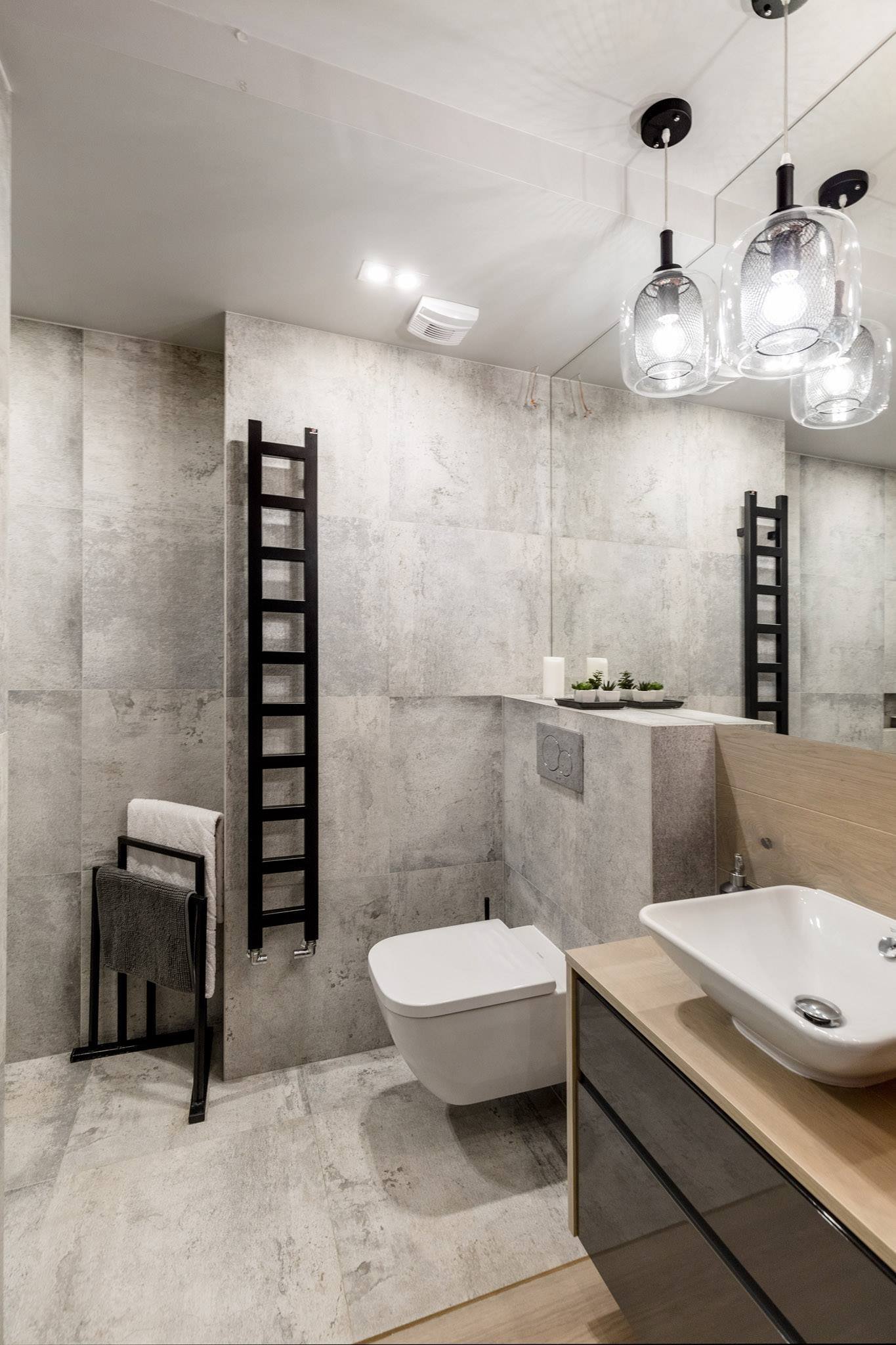 Stylový mezonet s cihlovou stěnou