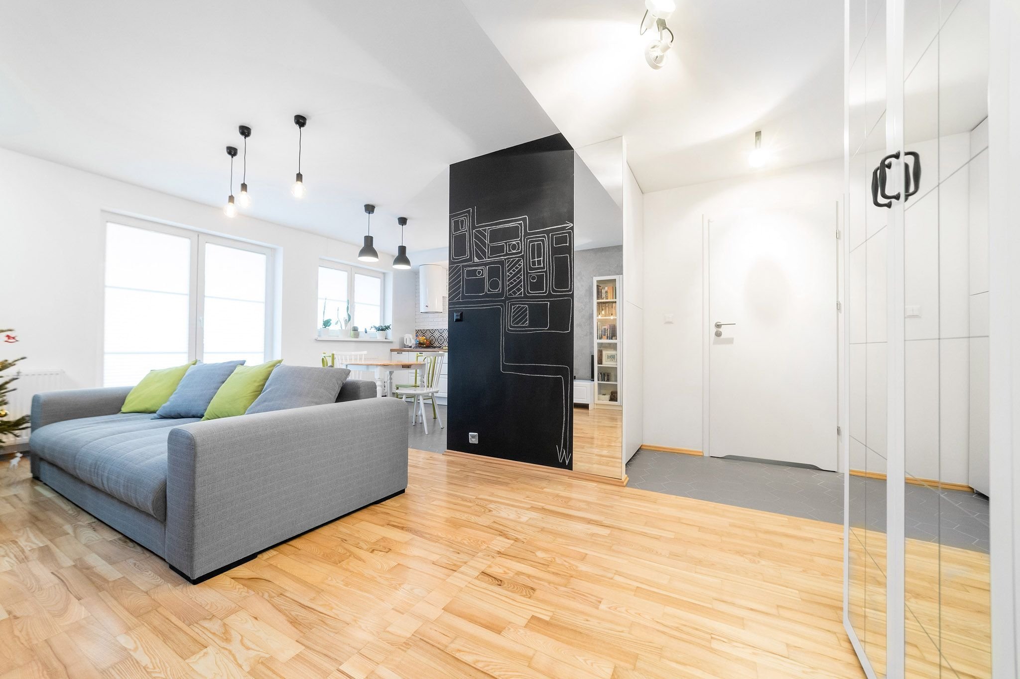 Svěží bydlení ve skandinávském stylu