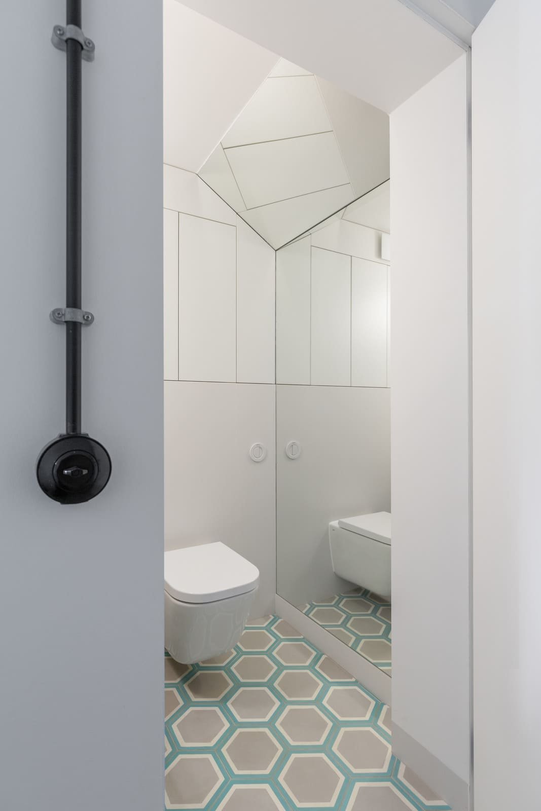 Svěží interiér domu v Magdalence