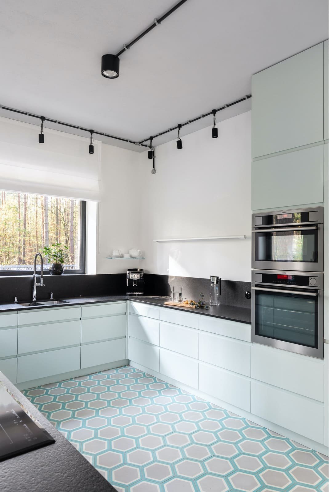 Svěží interiér domu v Magdalence