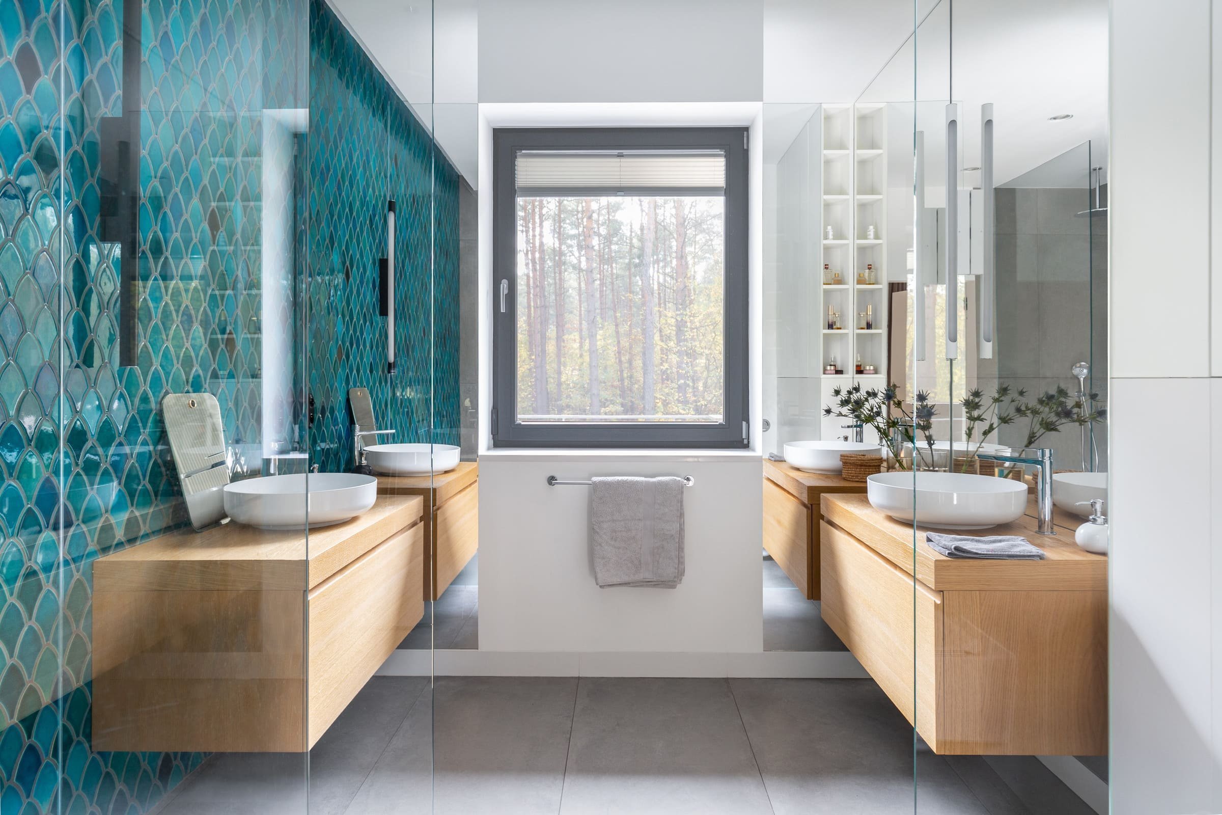 Svěží interiér domu v Magdalence