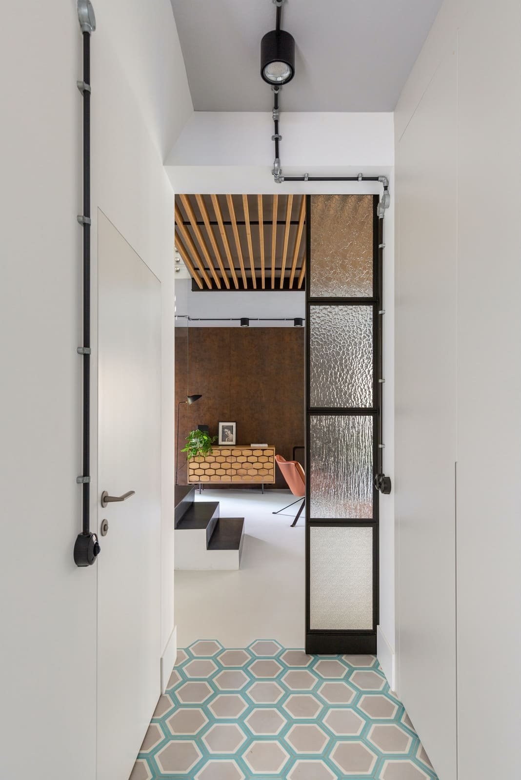 Svěží interiér domu v Magdalence