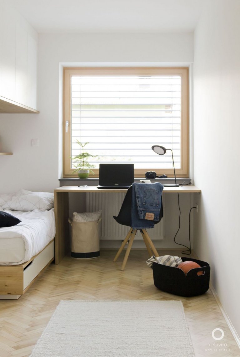 Svěží interiér domu ze 70. let