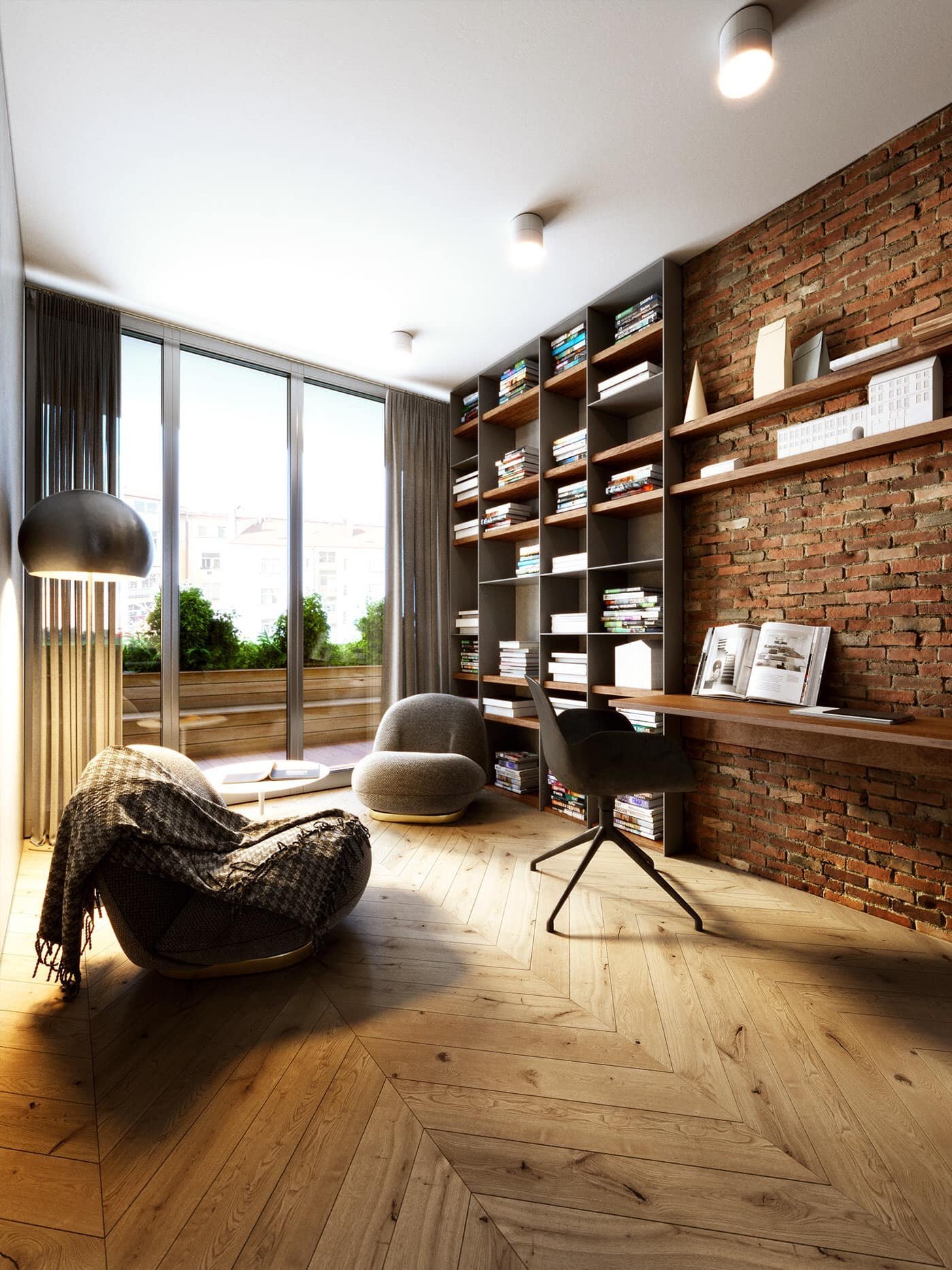 Tajemný podkrovní byt v Praze