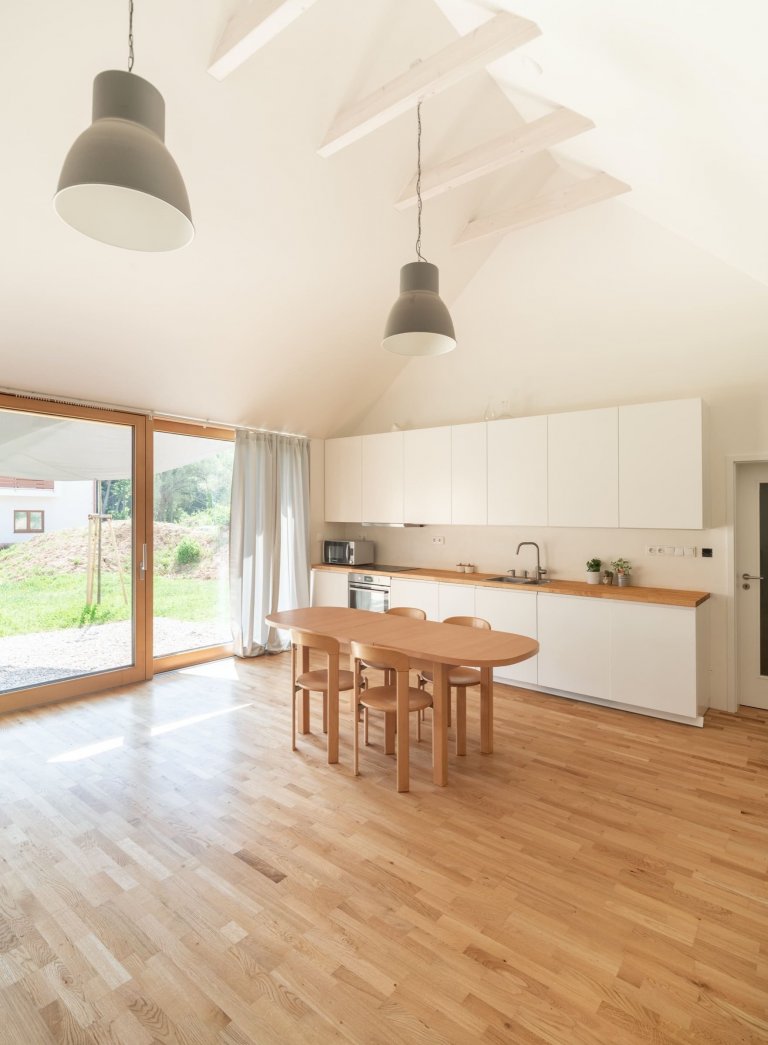 Tradiční venkovský dům v novém kabátě