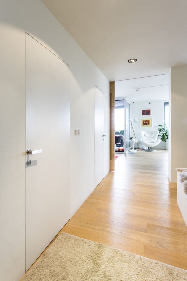 Trendem interiérových dveří jsou skryté zárubně