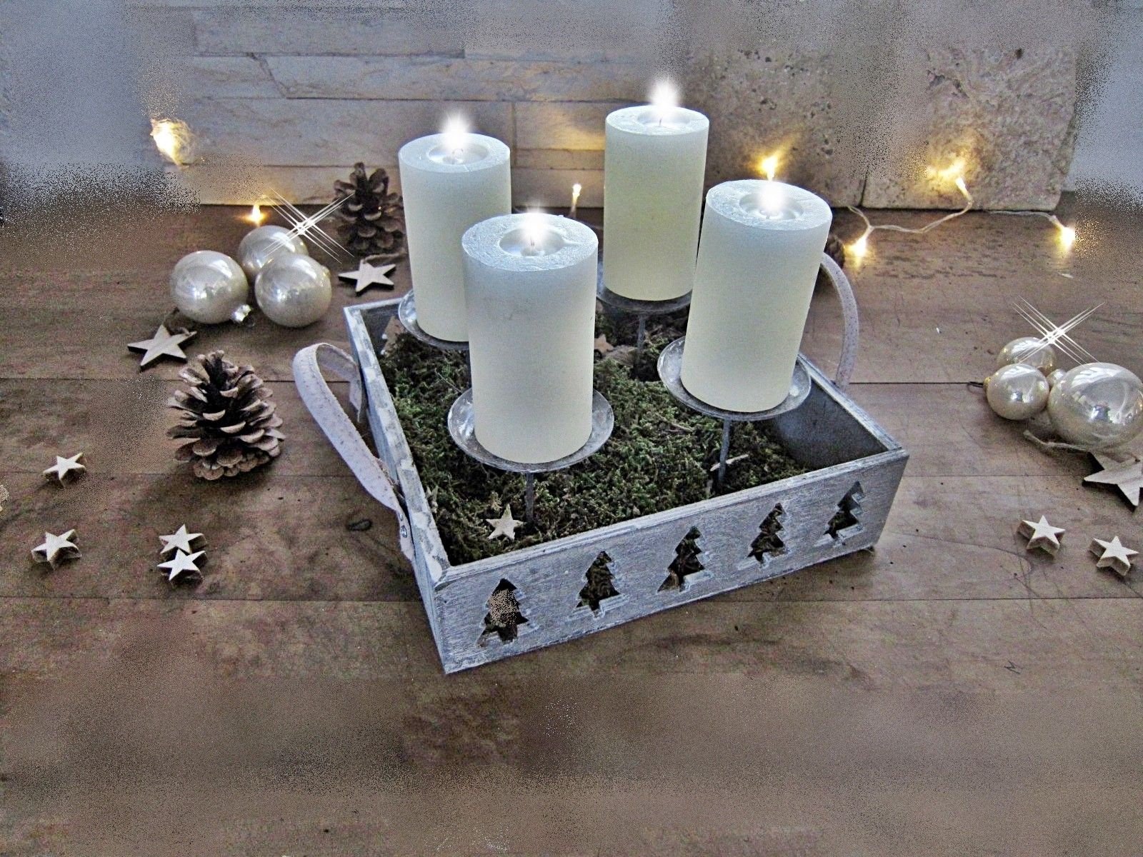 Trendy adventních věnců pro rok 2018