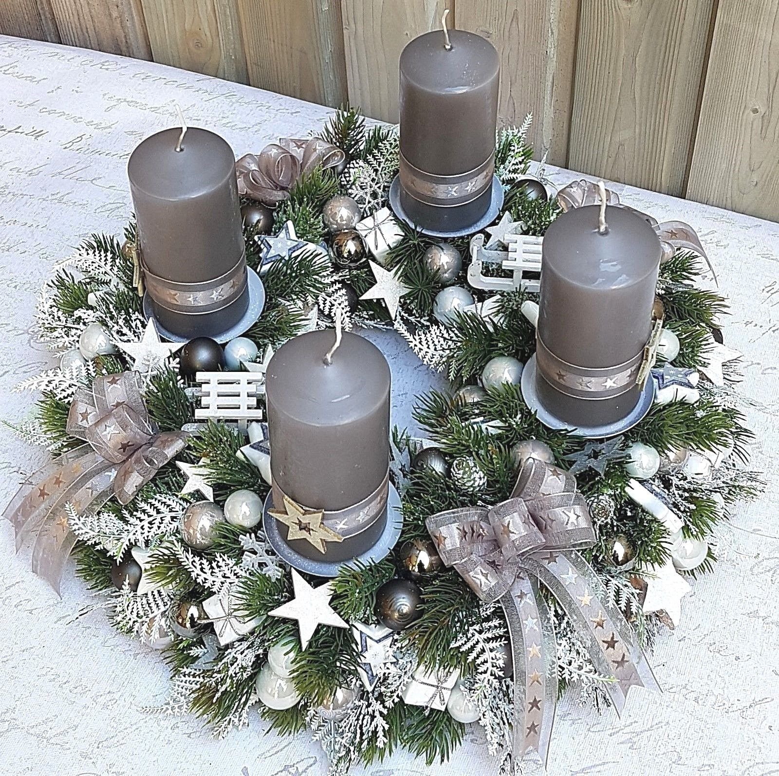 Trendy adventních věnců pro rok 2018