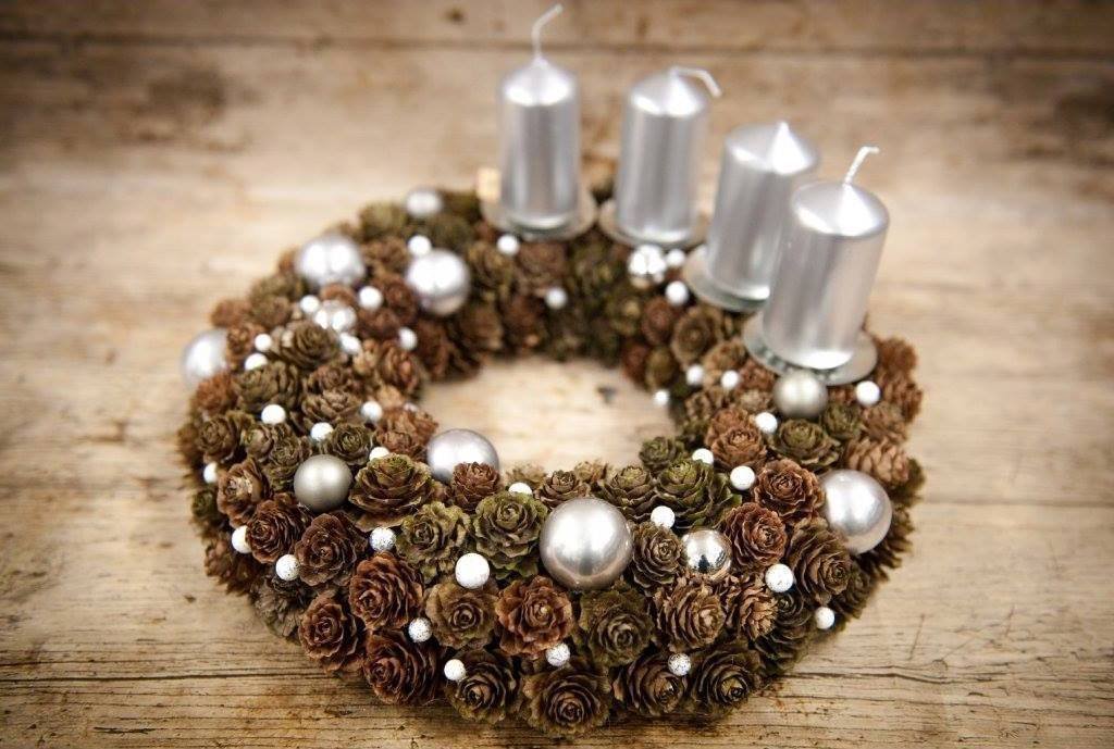 Trendy adventních věnců pro rok 2018