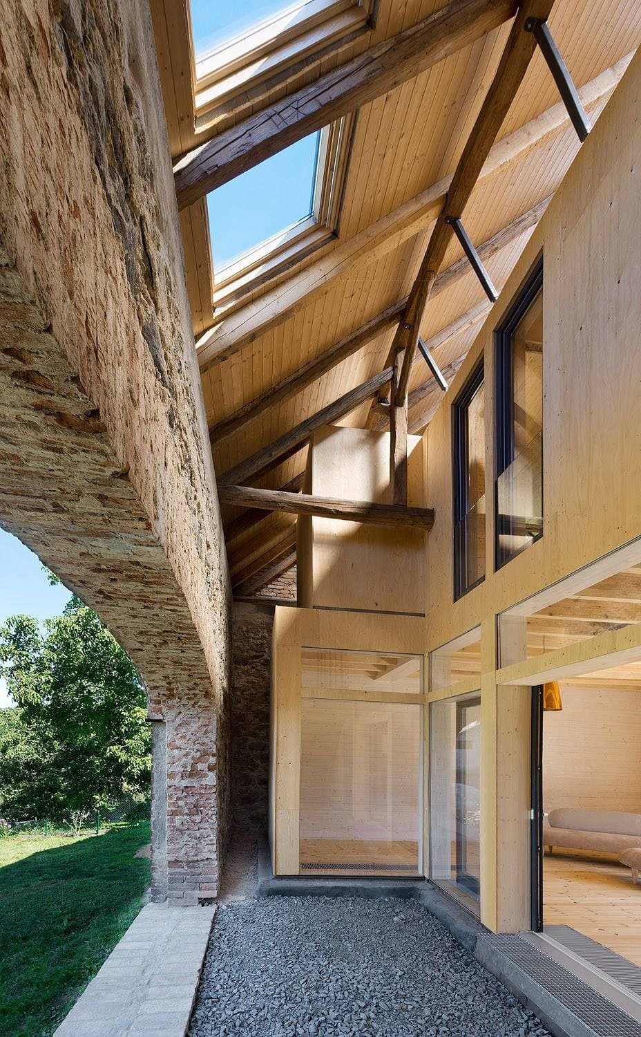 Unikátní přestavba venkovské stodoly