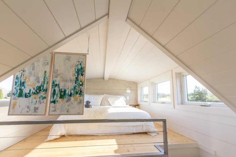 Unikátní tiny house se skleníkem