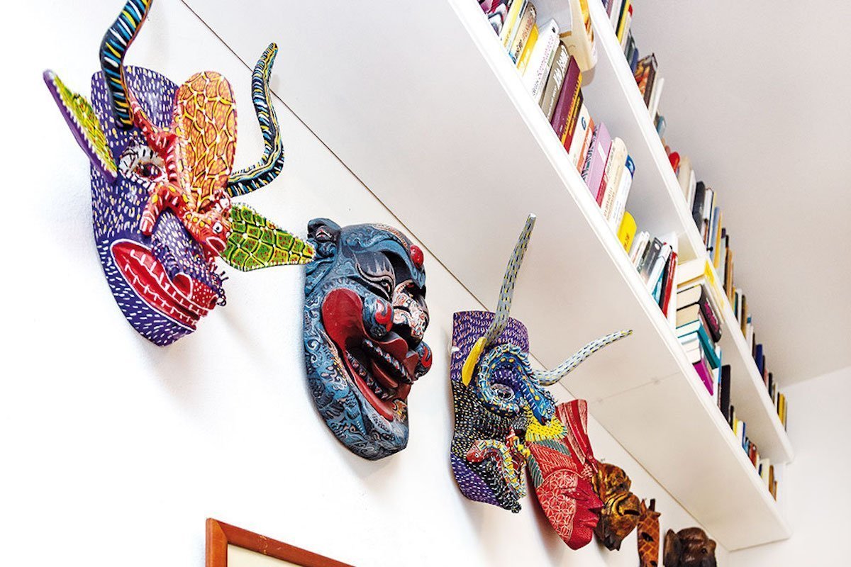 Venkov i exotika v pražském činžovním domě