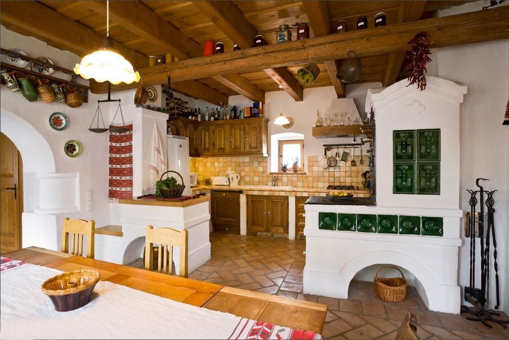 Kouzlo venkovské kuchyně na chalupě