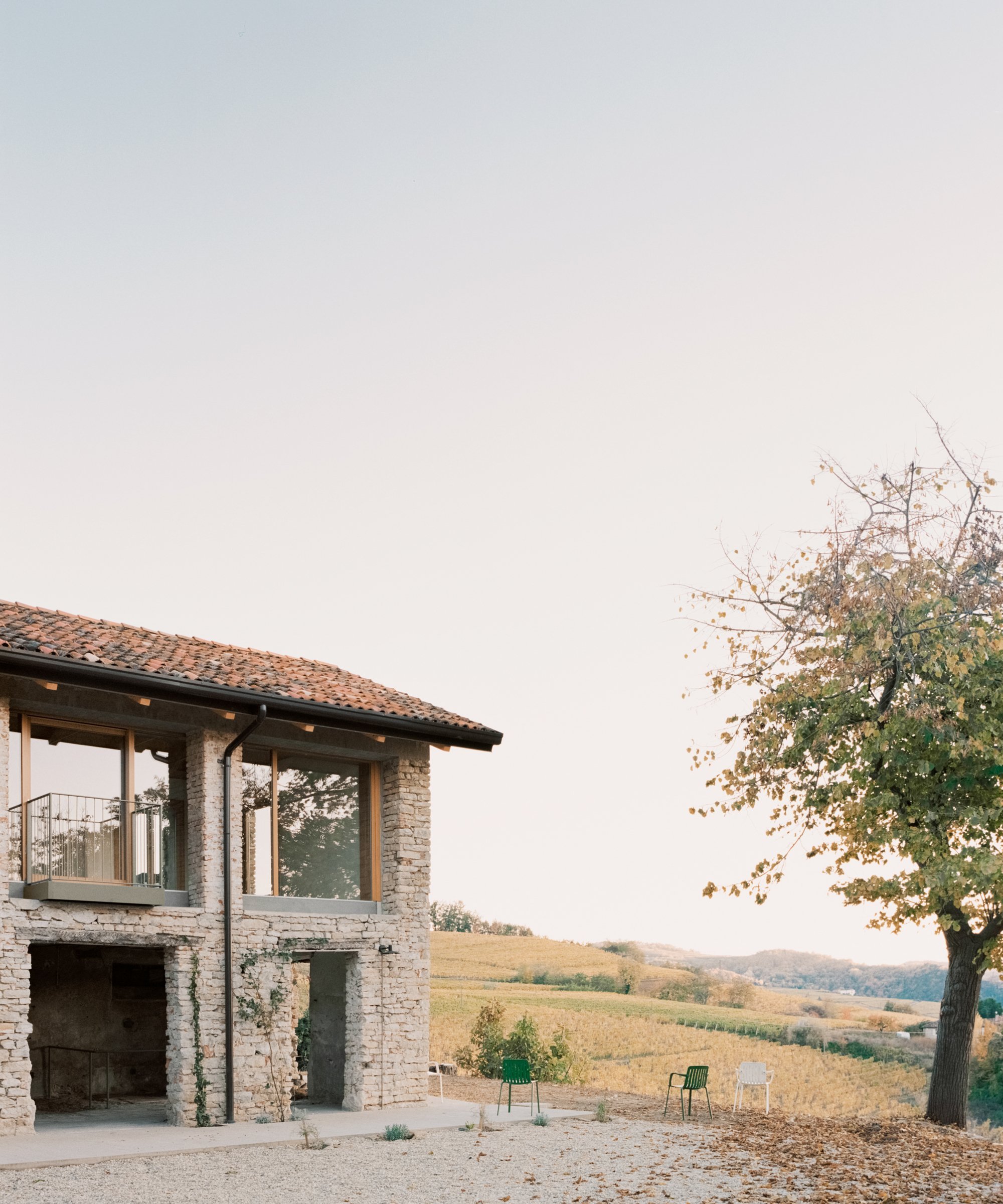 Venkovský dům s výhledem na vinice