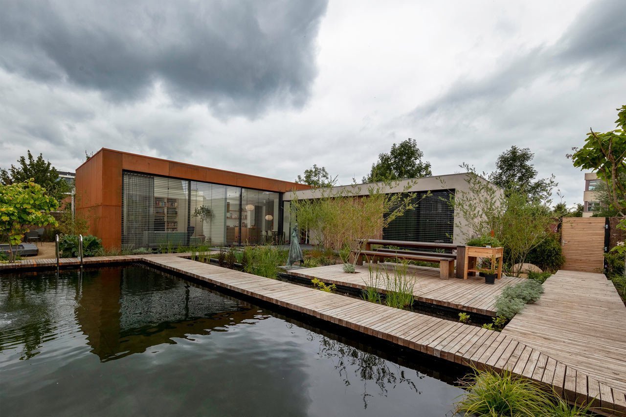 Více než energeticky neutrální bungalov v Utrechtu