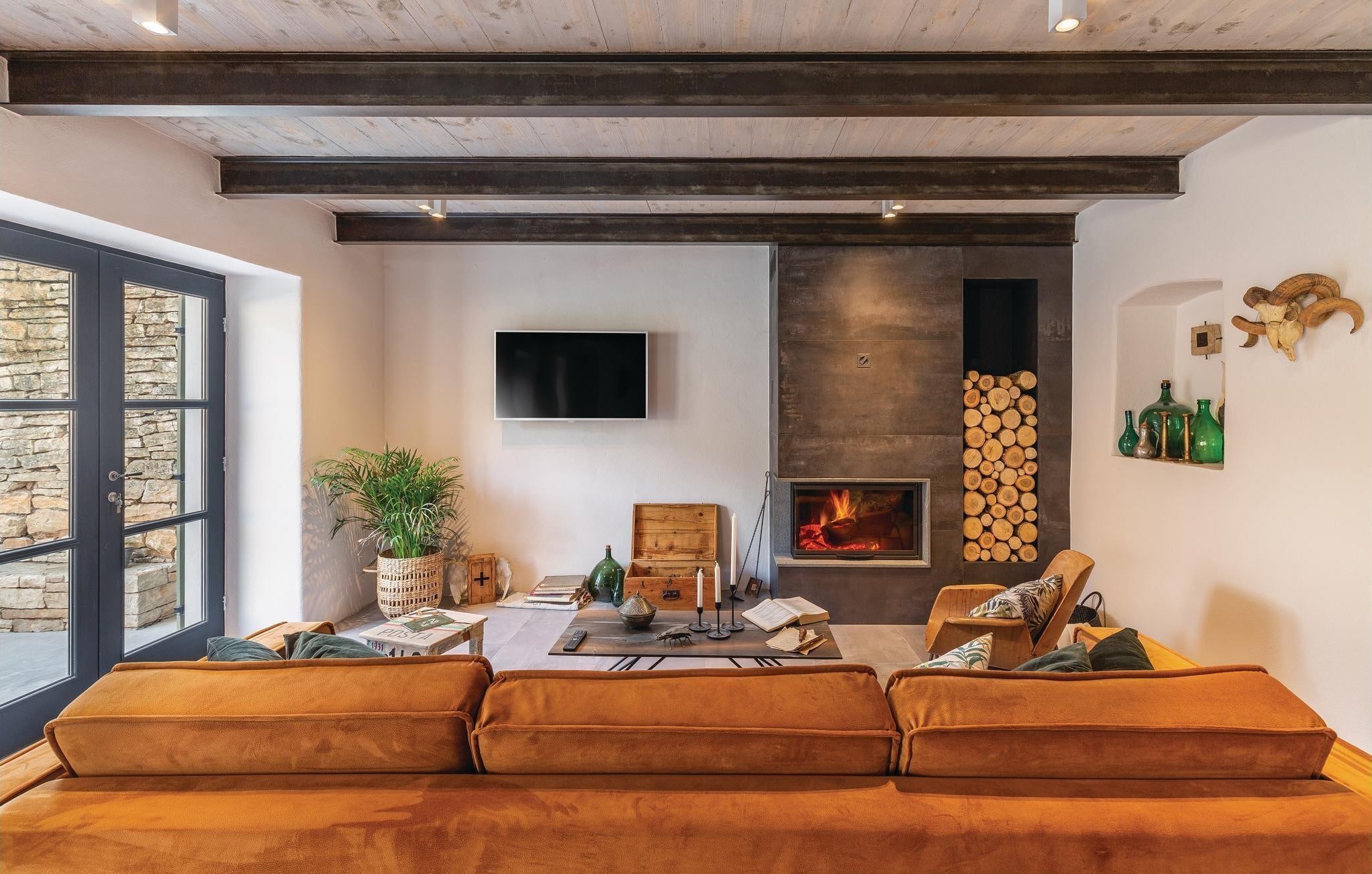 Víkendové bydlení v rustikálním duchu