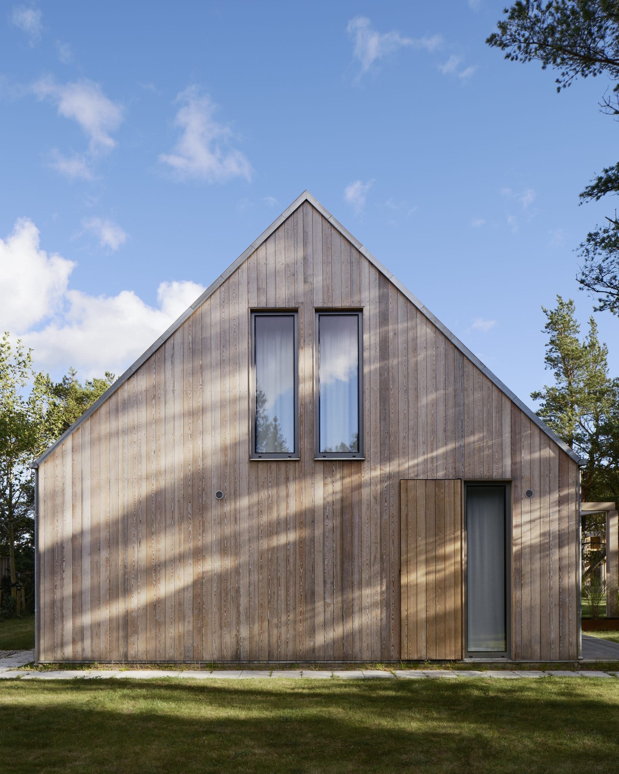 Víkendový dům pro mladou rodinu z města