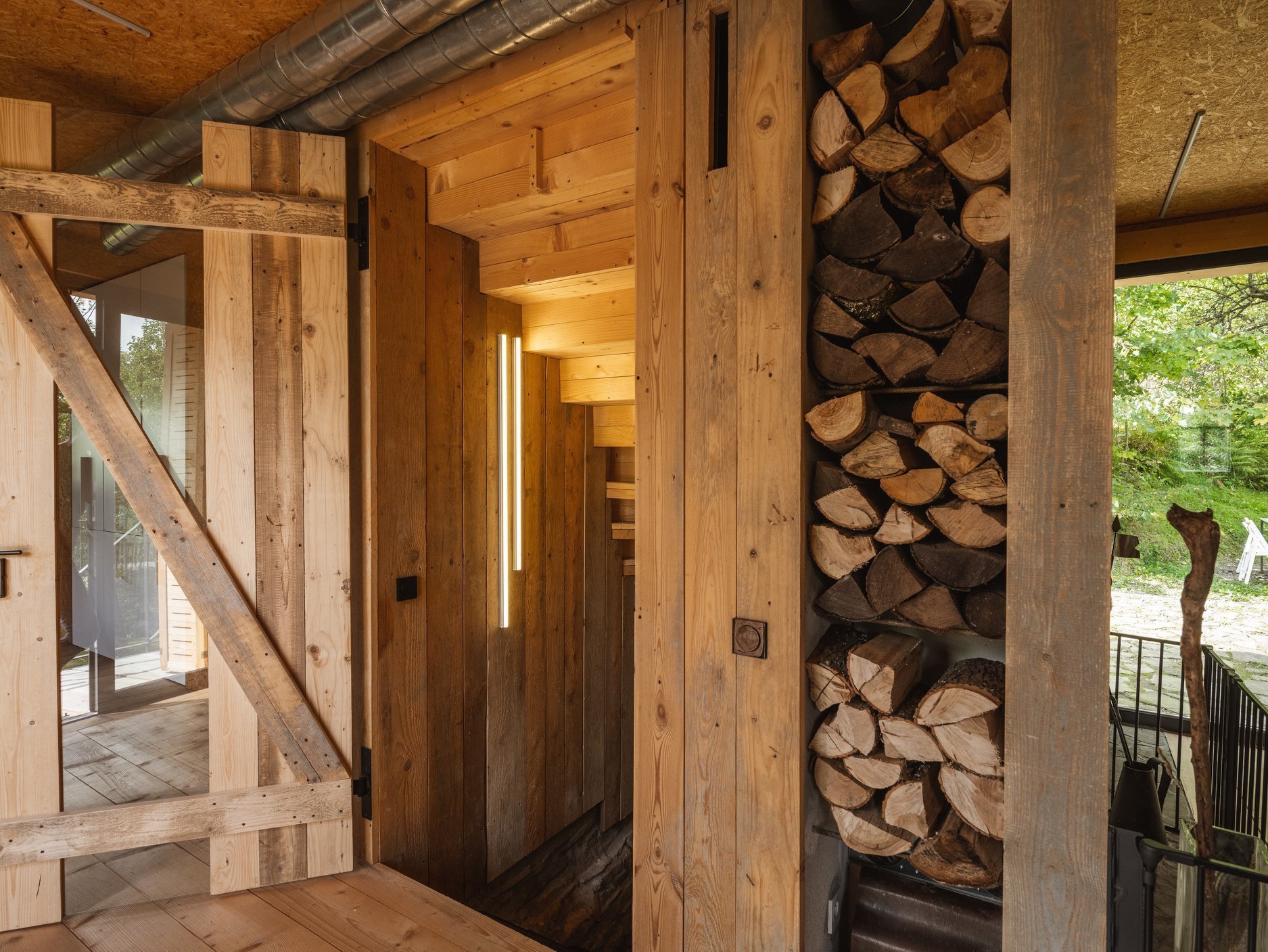 Víkendový dům u lesa