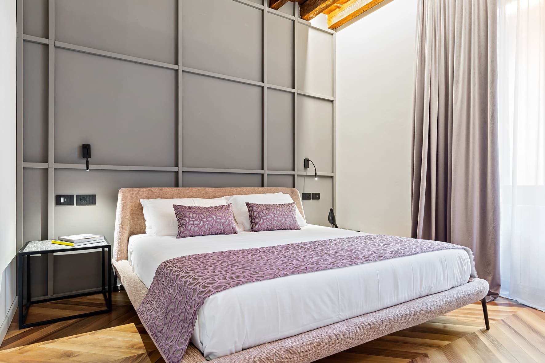 Výrazný byt eklektického stylu ve Veroně