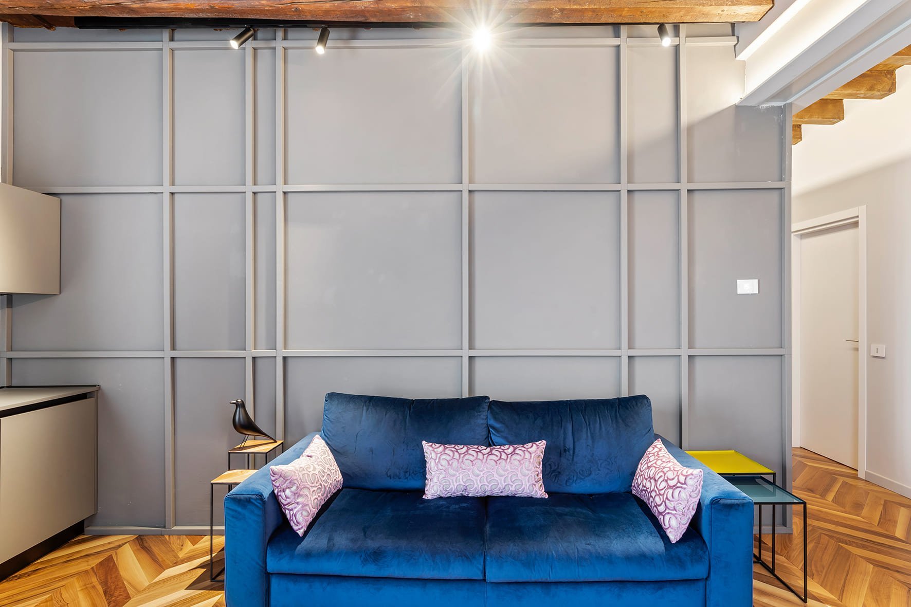 Výrazný byt eklektického stylu ve Veroně