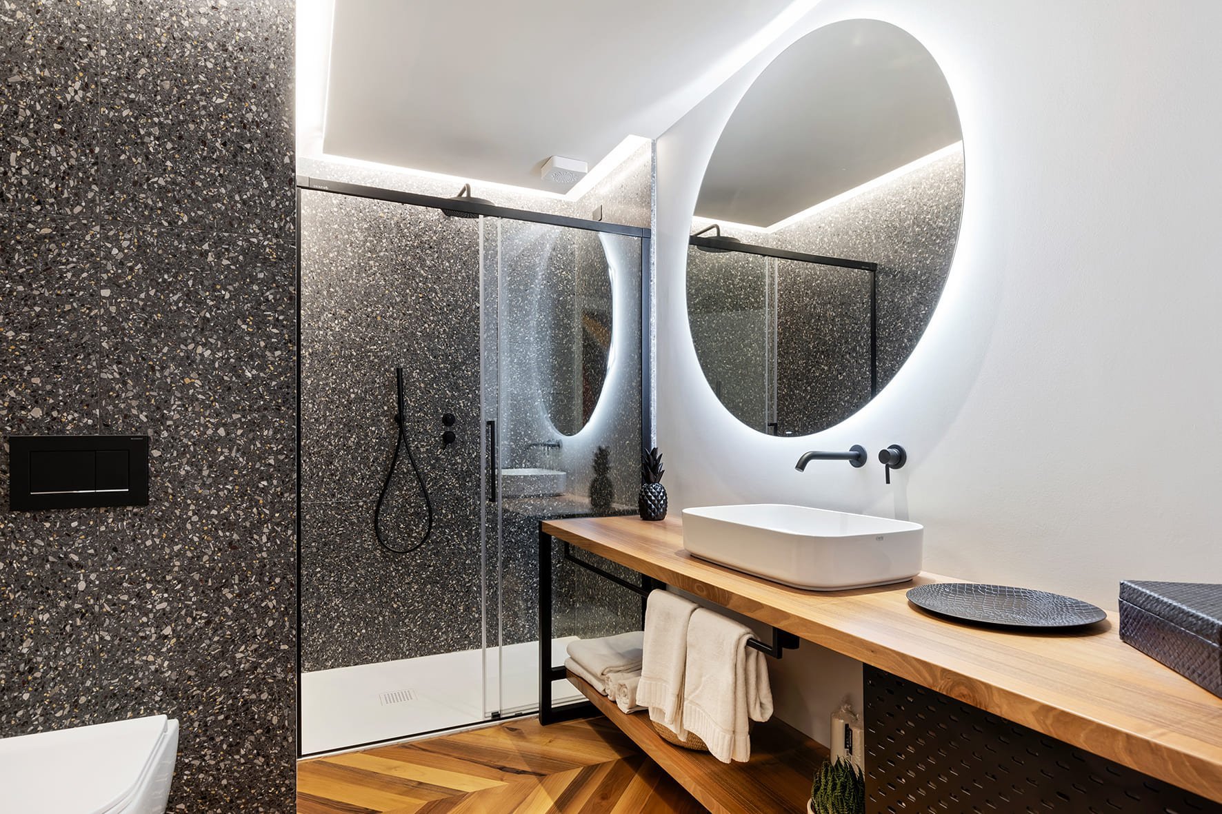 Výrazný byt eklektického stylu ve Veroně