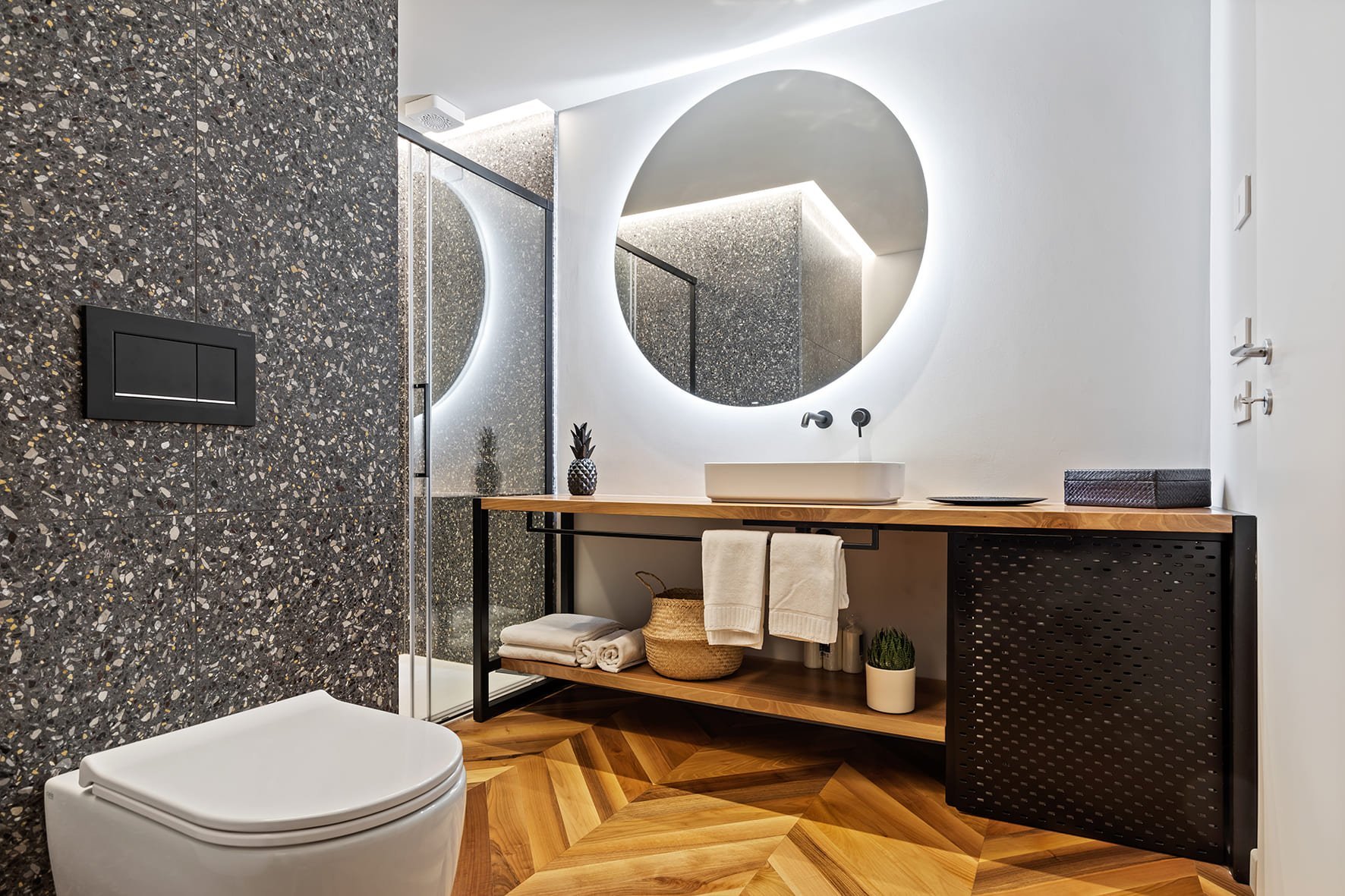 Výrazný byt eklektického stylu ve Veroně